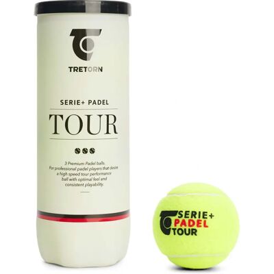 Tretorn Serie + Padel Tour - Padelbollar Tretorn Serie + Padel Tour - Padelbollar