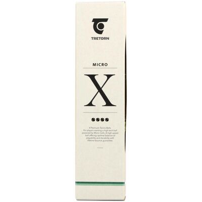Tretorn Micro X Tennisbollar - 4 Pack Gultu Tretorn Micro X Tennisbollar - 4 Pack Gultu