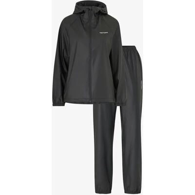 Tretorn Packable Rainbreaker Set - Vanntett, Pustende, Svart - Regnsett Tretorn Packable Rainbreaker Set - Vanntett, Pustende, Svart - Regnsett