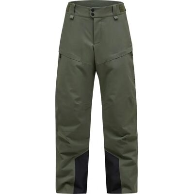 Peak Performance Heren Maroon Groene Skihose - Ski Pants Peak Performance Heren Maroon Groene Skihose - Ski Pants