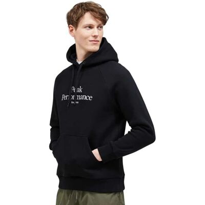 Peak Performance Schwarze Kapuzenpullover - Sweatshirt Peak Performance Schwarze Kapuzenpullover - Sweatshirt