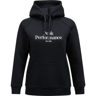 Peak Performance W Original Hood XS Schwarz - Hoodie Peak Performance W Original Hood XS Schwarz - Hoodie