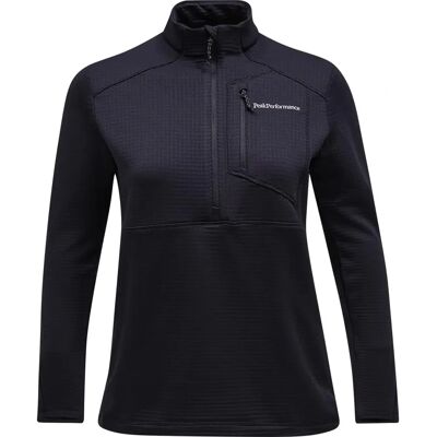 Pullover Trail Polartec 1/2 Zip Donna - Nero - L Pullover Trail Polartec 1/2 Zip Donna - Nero - L