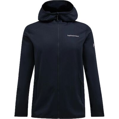 Peak Performance L Schwarz Kapuzensweat - Herren Midlayer Peak Performance L Schwarz Kapuzensweat - Herren Midlayer