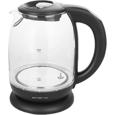 Emerio WK-119255 - Noir, Transparent Emerio WK-119255 - Noir, Transparent