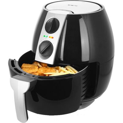 Emerio AF-116073 - Zwart, Zilver - Airfryer Emerio AF-116073 - Zwart, Zilver - Airfryer