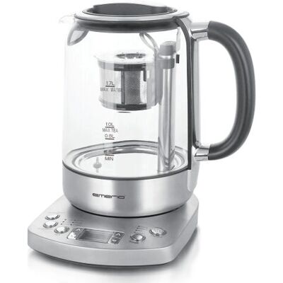 Emerio WK-122248 - Silber - Glaskessel Emerio WK-122248 - Silber - Glaskessel