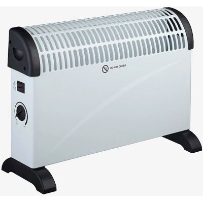 Emerio Konvektor Varmer - Justerbar Termostat - 2000W - Hvid Emerio Konvektor Varmer - Justerbar Termostat - 2000W - Hvid