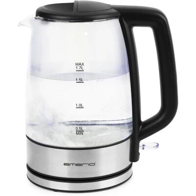 Emerio WK-130126 - Noir, Transparent Emerio WK-130126 - Noir, Transparent