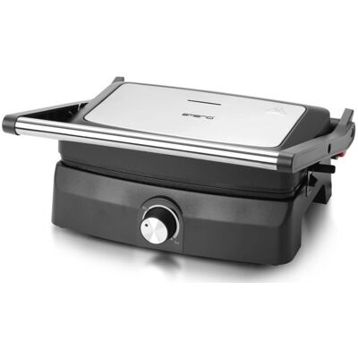 Emerio CG-130861 - Negro / Acero inoxidable - Parrilla de contacto Emerio CG-130861 - Negro / Acero inoxidable - Parrilla de contacto