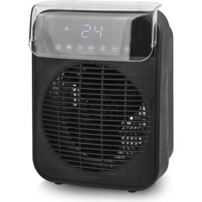 Emerio Sort 2000W Rumvarmer - Indendørs Varmeapparat Emerio Sort 2000W Rumvarmer - Indendørs Varmeapparat