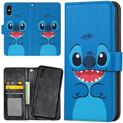 Apple iPhone X/XS - Lompakkokotelo magnet, korttikotelo ja jalusta Apple iPhone X/XS - Lompakkokotelo magnet, korttikotelo ja jalusta