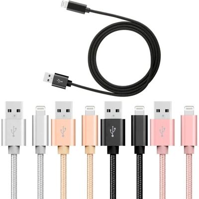 Apple 3m nylonpunottu Lightning-kaapeli - Nopea lataus - Musta Apple 3m nylonpunottu Lightning-kaapeli - Nopea lataus - Musta