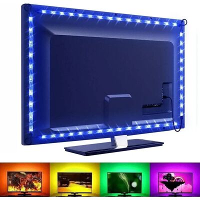 Brand Model Säädettävä RGB LED TV Valo - LED- nauha Brand Model Säädettävä RGB LED TV Valo - LED- nauha