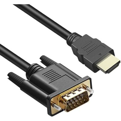 Yleinen 1,8 m HDMI-VGA-kaapeli - Adapteri Yleinen 1,8 m HDMI-VGA-kaapeli - Adapteri