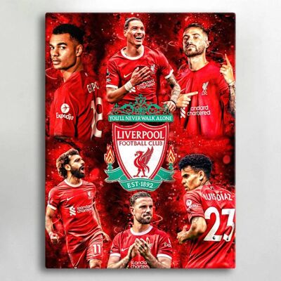 Liverpool 40x30cm Canvas Seinätaide - Paksu Puukehys Liverpool 40x30cm Canvas Seinätaide - Paksu Puukehys