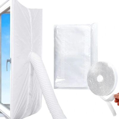 Vinduesforsegling kit til bærbar aircondition - Nem installation Vinduesforsegling kit til bærbar aircondition - Nem installation