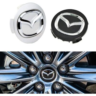 Mazda - Centre Cap 57mm - Black - Center cap Mazda - Centre Cap 57mm - Black - Center cap