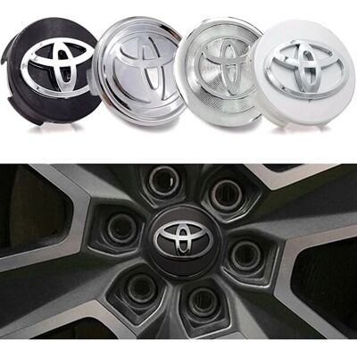 Toyota - Centrumkåpor - 62mm - 4-pack - Centrumdæksel Toyota - Centrumkåpor - 62mm - 4-pack - Centrumdæksel