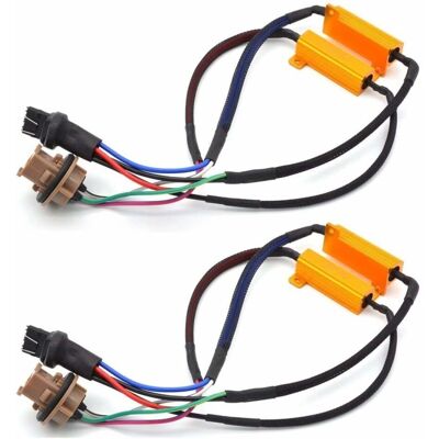 Tech of Sweden 7443 W21W T20 Decoder modstande - Sort Tech of Sweden 7443 W21W T20 Decoder modstande - Sort