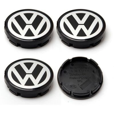 Tech Of Sweden VW40 - 58MM Keskuskapselit - 4-pack Tech Of Sweden VW40 - 58MM Keskuskapselit - 4-pack