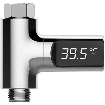 Tech of Sweden LED lämpömittari - Veden virtaus, Metalli & Muovi, 0,5-85°C Tech of Sweden LED lämpömittari - Veden virtaus, Metalli & Muovi, 0,5-85°C