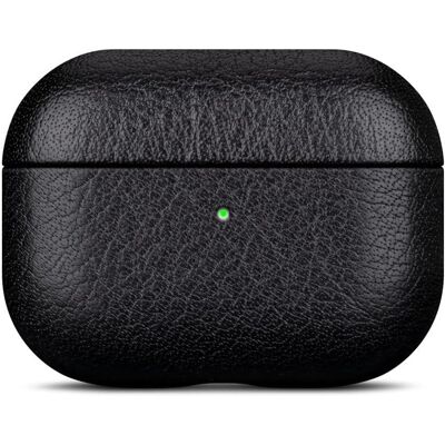Tech of sweden Nahkainen Kotelo for Airpods Pro 2 - Musta - Kuulokkeiden kotelo Tech of sweden Nahkainen Kotelo for Airpods Pro 2 - Musta - Kuulokkeiden kotelo