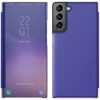 SKALO Samsung S22 Panserbeskytter af kulfiber - Mørk blå SKALO Samsung S22 Panserbeskytter af kulfiber - Mørk blå