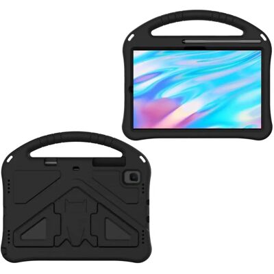 SKALO Samsung Tab S6 Lite børnevenligt etui med håndtag og stand - Sort SKALO Samsung Tab S6 Lite børnevenligt etui med håndtag og stand - Sort