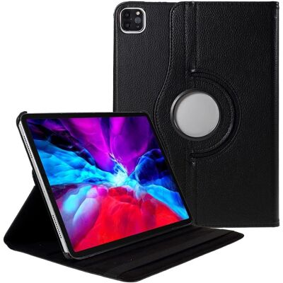 Skalo iPad Pro 11" 360 Litchi Flip Cover - Sort Skalo iPad Pro 11" 360 Litchi Flip Cover - Sort