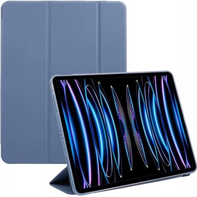 SKALO Trifold Suojakuori iPad Pro 12.9 (Gen 4/5/6) - Harmaa SKALO Trifold Suojakuori iPad Pro 12.9 (Gen 4/5/6) - Harmaa