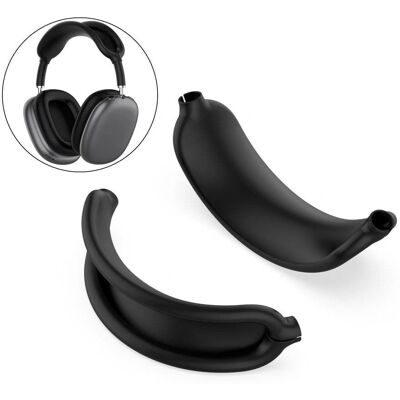 SKALO AirPods Max Silikoninen Jumper Suojus - Musta SKALO AirPods Max Silikoninen Jumper Suojus - Musta