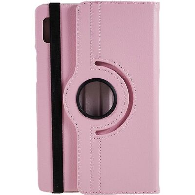 Skalo Lenovo Tab M9 360 Litchi Pink - Tablettikansi Skalo Lenovo Tab M9 360 Litchi Pink - Tablettikansi