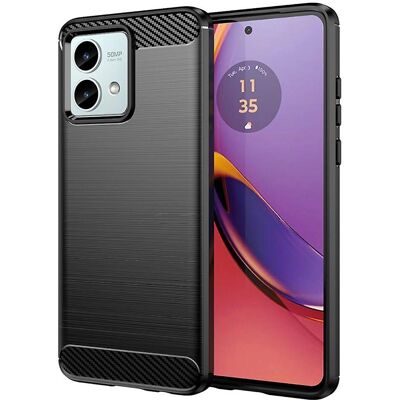 SKALO Motorola Moto G84 5G Armor Carbon Iskunkestävä TPU-kuori SKALO Motorola Moto G84 5G Armor Carbon Iskunkestävä TPU-kuori