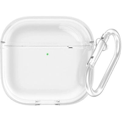 SKALO AirPods 4 Gennemsigtig TPU-Case - Trådløse Høretelefoner SKALO AirPods 4 Gennemsigtig TPU-Case - Trådløse Høretelefoner