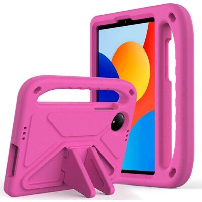 Rosa Børnevenlig Etui Xiaomi Redmi Pad SE 8.7 med Håndtag og Stativ Rosa Børnevenlig Etui Xiaomi Redmi Pad SE 8.7 med Håndtag og Stativ