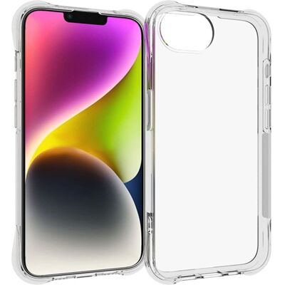 SKALO iPhone 16e Extra Kestävä TPU Kotelo - Läpinäkyvä SKALO iPhone 16e Extra Kestävä TPU Kotelo - Läpinäkyvä