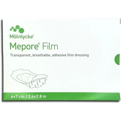 Mepore - Mepore Film - 6x7 cm - 10 Stück - Verband Mepore - Mepore Film - 6x7 cm - 10 Stück - Verband