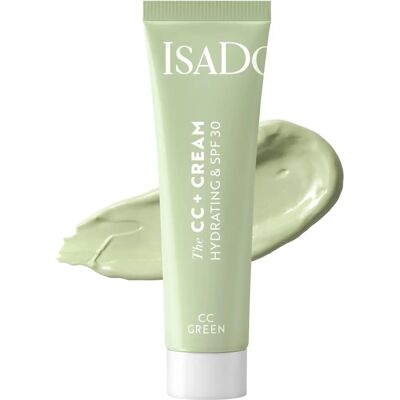 IsaDora CC + Cream fuktighetsgivende CC Cream SPF 30 grønn 30 ml IsaDora CC + Cream fuktighetsgivende CC Cream SPF 30 grønn 30 ml