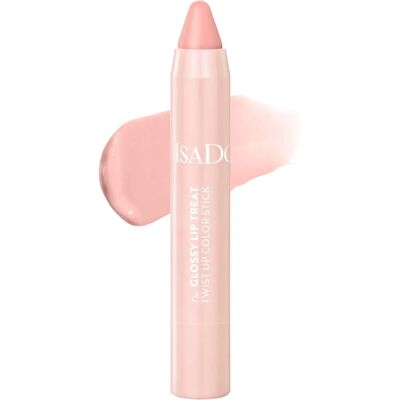 IsaDora IsaDora The Glossy Lip Treat Twist Up Color - Fuktighetsgivende leppestift - Nude Klar IsaDora IsaDora The Glossy Lip Treat Twist Up Color - Fuktighetsgivende leppestift - Nude Klar