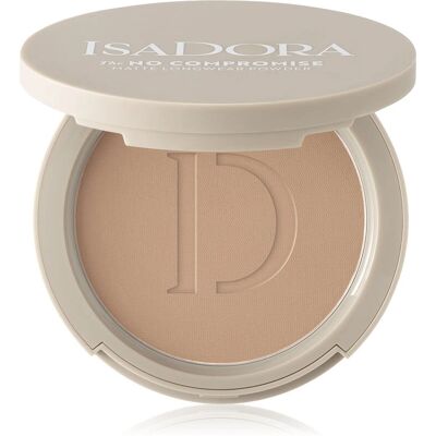 IsaDora The No Compromise Matte Longwear Powder - Puder för kvinnor - Neutrala Mandel - Långvarigt matt resultat IsaDora The No Compromise Matte Longwear Powder - Puder för kvinnor - Neutrala Mandel - Långvarigt matt resultat