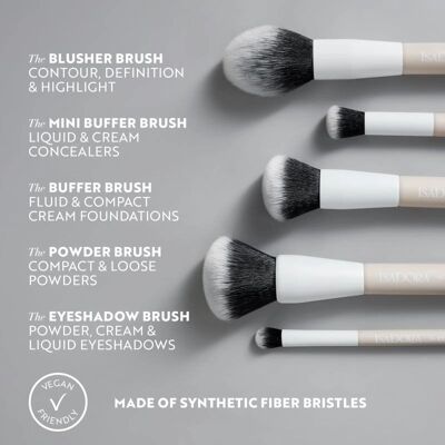 IsaDora Mini Buffer Concealer-børste - Concealer-børste IsaDora Mini Buffer Concealer-børste - Concealer-børste