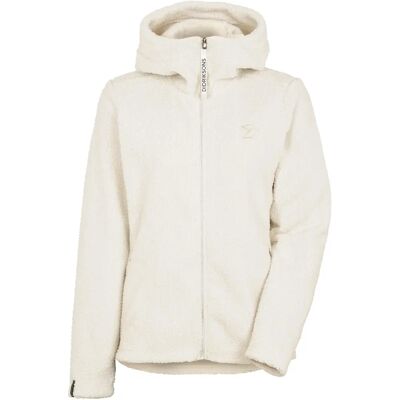 Didriksons Anniken Full Zip Wm Dames Wit - Jas Didriksons Anniken Full Zip Wm Dames Wit - Jas