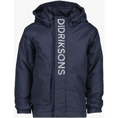 Didriksons Kids Rio Jacket 2 Navy Waterproof Windproof Recycled Didriksons Kids Rio Jacket 2 Navy Waterproof Windproof Recycled
