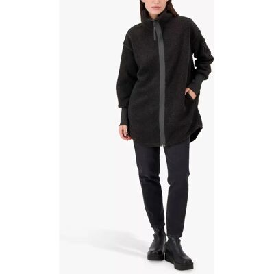 Didriksons Sally Hel-zip Sorte Jakke - Jakke Didriksons Sally Hel-zip Sorte Jakke - Jakke