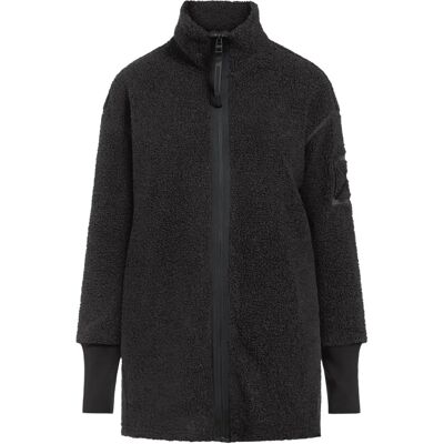 Didriksons Sally Full-Zip 2 Černá fleece bunda - Fleece bunda Didriksons Sally Full-Zip 2 Černá fleece bunda - Fleece bunda