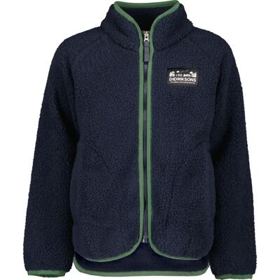 Didriksons Gibbs 120 Fullzip Marine Fleecejakke - Fleecejakke Didriksons Gibbs 120 Fullzip Marine Fleecejakke - Fleecejakke