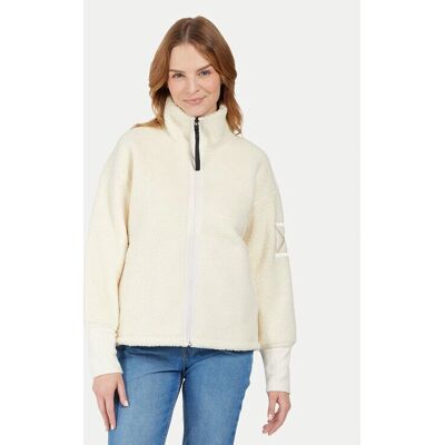 Veste en fleece Didriksons Mella - Foam Blanc - Taille 38 - Vêtements Extérieurs - Publicité Veste en fleece Didriksons Mella - Foam Blanc - Taille 38 - Vêtements Extérieurs - Publicité