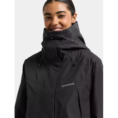 Didriksons Ilma WNS Parka 8 - Black - Waterproof, Breathable, Adjustable - Parka Didriksons Ilma WNS Parka 8 - Black - Waterproof, Breathable, Adjustable - Parka