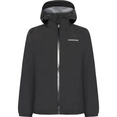 Didriksons Dario Jacke Schwarz - Wasserdicht Winddicht Atmungsaktiv - Männermodell Didriksons Dario Jacke Schwarz - Wasserdicht Winddicht Atmungsaktiv - Männermodell
